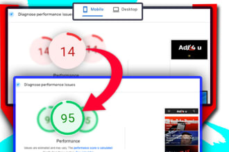 fix core web vitals and optimize speed of wordpress website