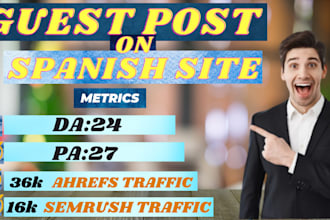 provide guest post on spanish technology blog