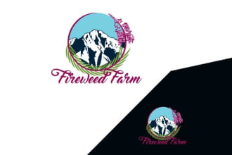 do a professional lawn care eco ranch farm natural agricultural logo