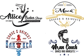 do professional beauty salon, hair dresser, nail polisher, girls beauty logo