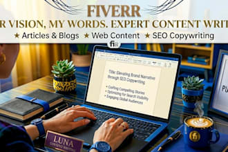 write SEO blog posts, articles and website content that rank on google
