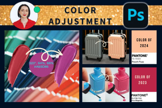 retouch and color correct portraits or objects
