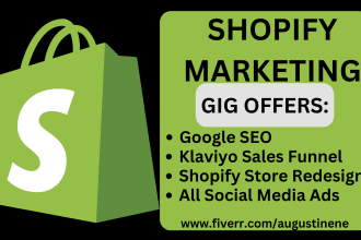 do shopify ecommerce marketing and klaviyo sales funnel