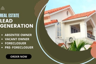 provide real estate lead generation and skip tracing services
