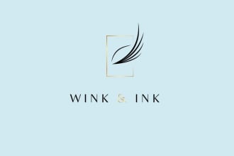 do monogram cosmetic, fashion, beauty, jewelry logo or any graphic design
