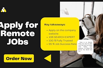 search and apply up to 150 remote and online jobs  for you