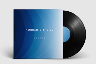 do a minimalist and spiritual album cover design