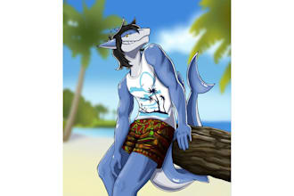 draw your furry oc fursona sfw or nsfw
