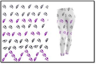 design beautiful patterns for textile prints