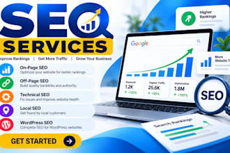 be on page SEO optimization  and fix technical issues
