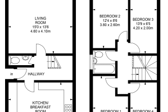 create 2d floor plans for real estate agents in 12 hrs