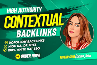 do high quality dofollow seo backlinks white hat contextual for higher ranking