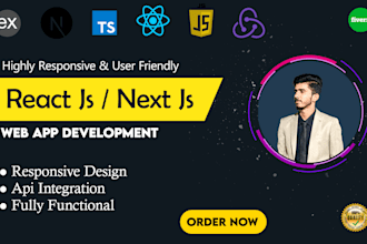 do full stack website development, front end back end web developer