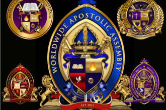 create an awesome church logo design for you