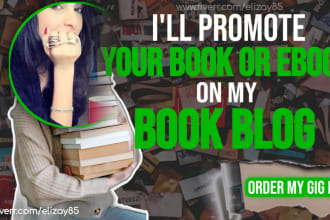 promote your book on my blog