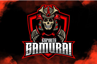 design slayer esports gaming logo for twitch streamers