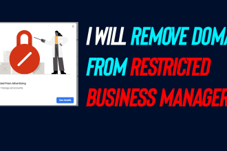 remove the domain from your   restricted business manager