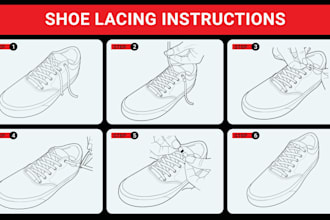 do line arts for instruction manual for your products