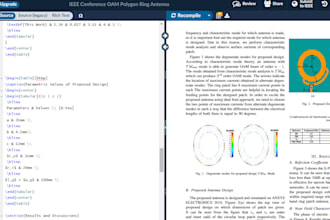 convert your document to latex in overleaf