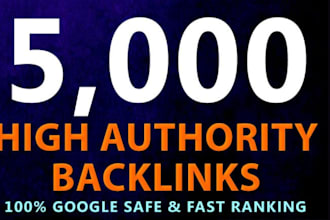 do 5000 contextual dofollow backlinks seo link building