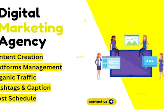 be your digital marketer with professional marketing strategies