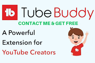 do tubebuddy youtube SEO tool for one month free trail