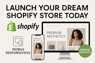 design, redesign shopify store, shopify dropshipping store, shopify website