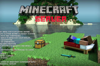 create a minecraft smp server for you