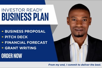 write a complete business plan for loans and investors