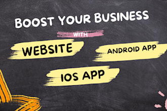 build professional ecommerce store with custom android and ios apps