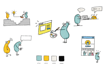 create digital crayon doodles and doodle art for any purpose