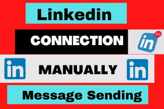 send linkedin messages manually one by one