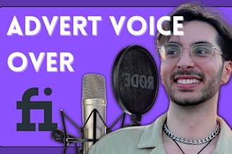 voice over a commercial