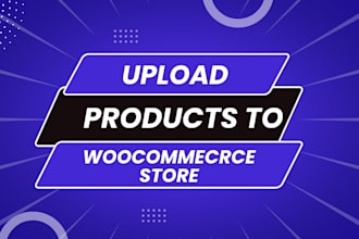 upload or add products to your woocommerce and shopify store