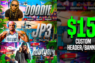 design a fire custom banner for youtube or twitter