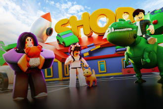 make you a detailed and high quality 3d roblox gfx