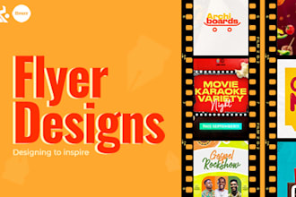 create amazing flyers and posters