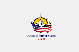 design beauty outdoor adventures business logo