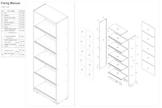 draw furniture, interior, and millwork shop details drawing