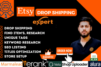 do etsy drop shipping and upload top selling products on etsy dropshipping