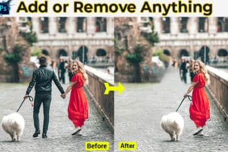 remove object or person from photo and edit image background