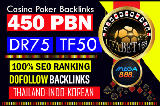 do high quality DR 75 tf 50 SEO backlinks