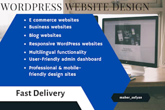 build responsive wordpress website