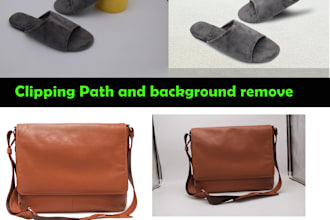 do background remove, clipping path, masking