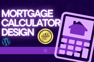 create a mortgage calculator for websites