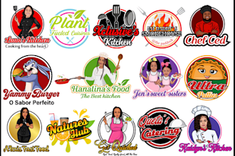 design incredible catering logo with unlimited revision