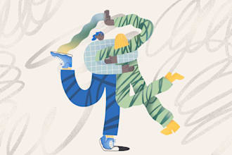 create illustration for your website, app, or editorial