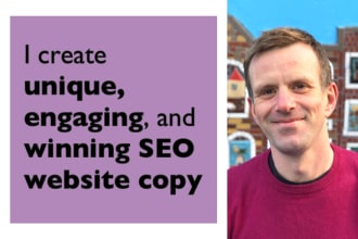 create unique, engaging, and winning SEO website copy