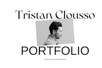 create portfolio website, cv website, resume website, photography website