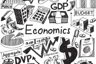 do economics, micro and macro, econometrics, and report writing